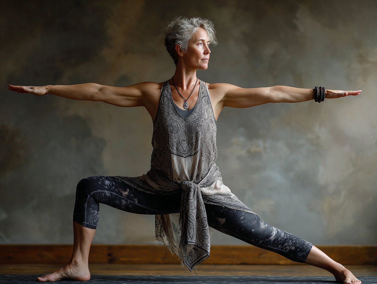 Йога практика для активного довголіття